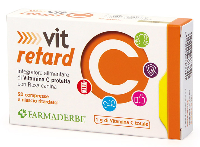 VIT C RETARD 20 COMPRESSE A RILASCIO RITARDATO - Farmadillo