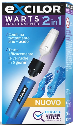 EXCILOR WARTS TRATTAMENTO 2 IN 1 - Farmadillo