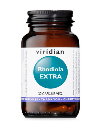 VIRIDIAN RHODIOLA EXTRA 30 CAPSULE - Farmadillo