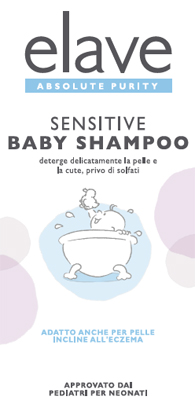 ELAVE BABY SHAMPOO DELICATO SENZA SOLFATI 400 ML - Farmadillo