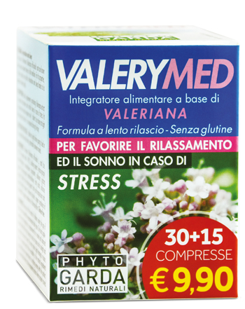 VALERYMED RILASCIO PROLUNGATO 30 + 15 COMPRESSE - Farmadillo