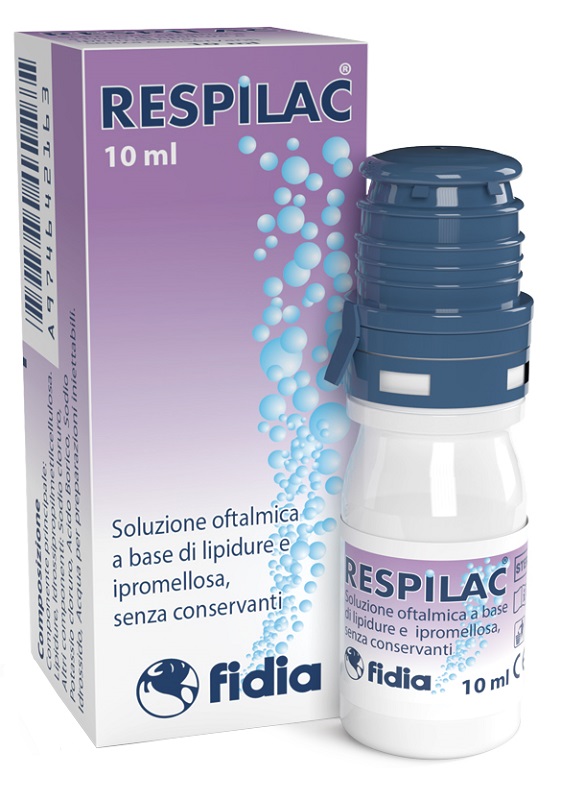 SOLUZIONE OFTALMICA RESPILAC A BASE DI LIPIDURE E IPROMELLOSA 10 ML - Farmadillo