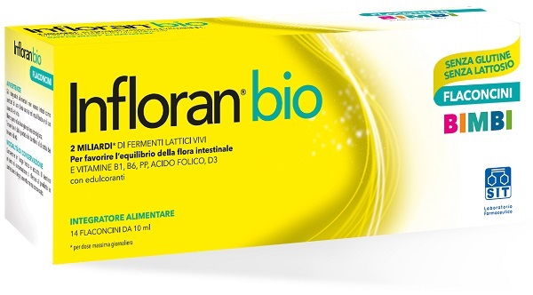 INFLORAN BIO BIMBI 14 FLACONCINI - Farmadillo