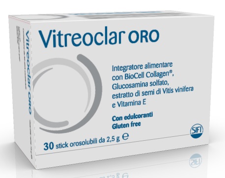 VITREOCLAR ORO 30 BUSTINE OROSOLUBILI DA 2,5 G - Farmadillo