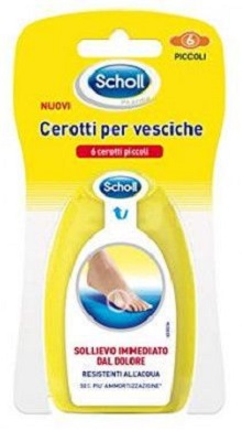 SCHOLL CEROTTI PER VESCICHE PICCOLI 6 PEZZI - Farmadillo