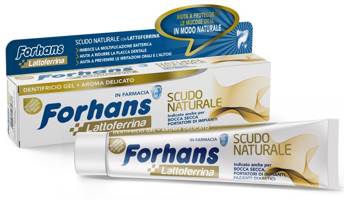 FORHANS DENTIFRICIO SCUDO NATURALE 75 ML - Farmadillo