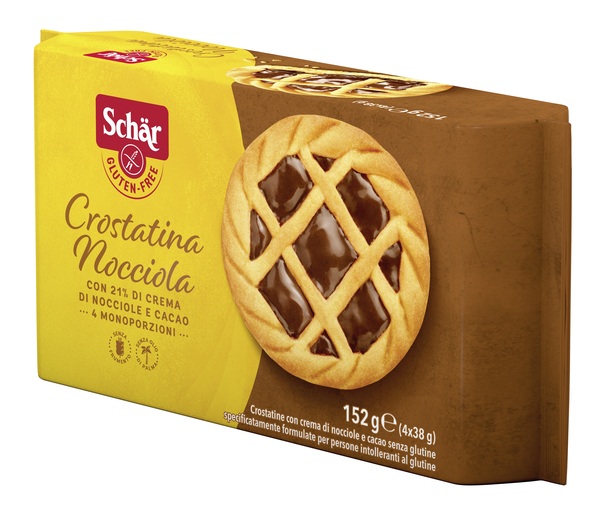 SCHAR CROSTATINA NOCCIOLA 4 MONOPORZIONI DA 38 G - Farmadillo