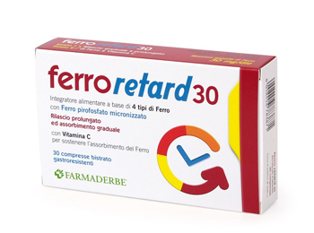 FERRO RETARD 30 COMPRESSE - Farmadillo