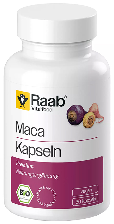 RAAB MACA IN CAPSULE 40 G - Farmadillo