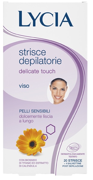 LYCIA 20 STRISCE VISO DELICATE 12 PEZZI - Farmadillo