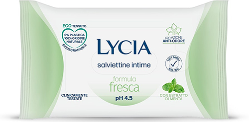 LYCIA SALVIETTINE INTIME FRESH 12 SALVIETTINE - Farmadillo