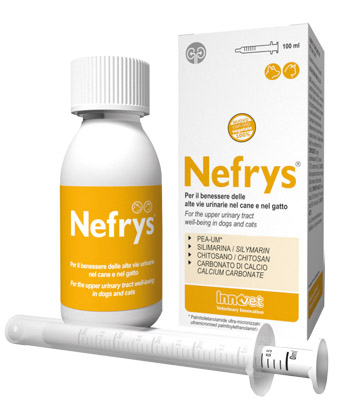 NEFRYS VEG 100 100 ML CON SIRINGA DOSATRICE ALIMENTO COMPLEMENTARE PER CANI E GATTI - Farmadillo