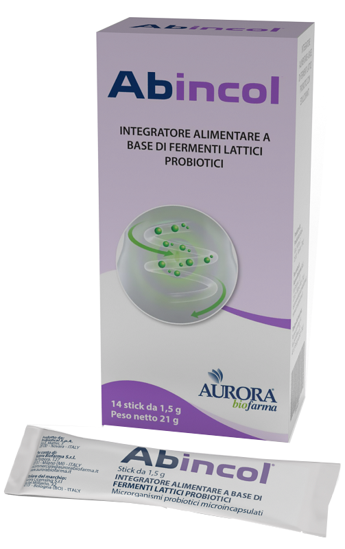 ABINCOL 14 STICK OROSOLUBILI - Farmadillo