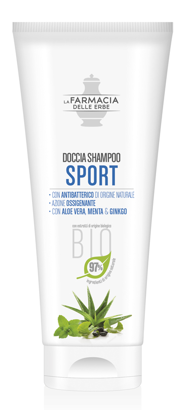FARMACIA DELLE ERBE SHAMPOO DOCCIA SPORT BIO 200 ML - Farmadillo