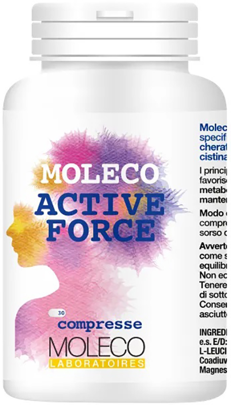 MOLECO ACTIVE FORCE 30 COMPRESSE - Farmadillo