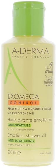 EXOMEGA CONTROL OLIO DETERGENTE 200 ML - Farmadillo