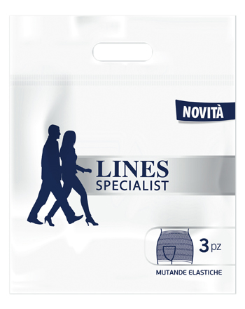 LINES SPECIALIST MUTANDA ELASTICA S 3 PEZZI - Farmadillo