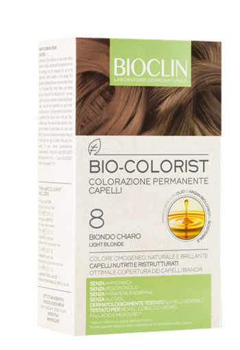BIOCLIN BIO COLORIST 8 BIONDO CHIARO - Farmadillo