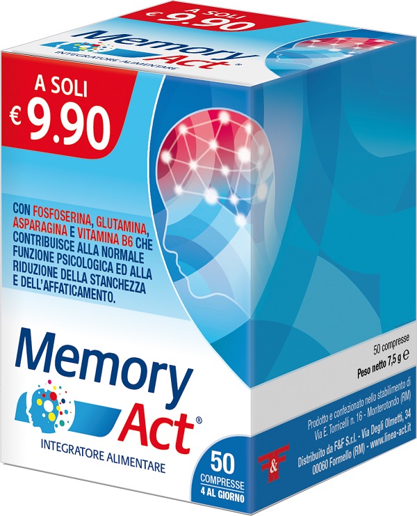 MEMORY ACT 50 COMPRESSE - Farmadillo