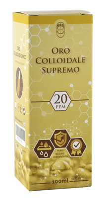 ORO COLLOIDALE SUPREMO 20PPM 100 ML - Farmadillo