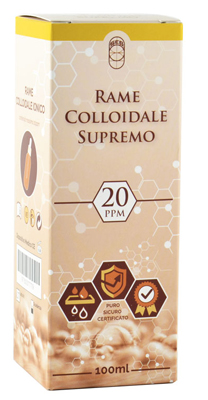 RAME COLLOIDALE SUPREMO 20PPM 100 ML - Farmadillo