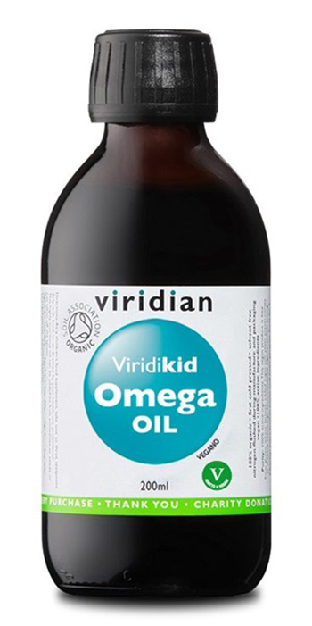 VIRIDIAN VIRIDIKID OMEGA OIL 200 ML - Farmadillo