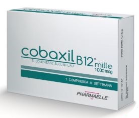 COBAXIL B12 1000 MCG 5 COMPRESSE SUBLINGUALI - Farmadillo