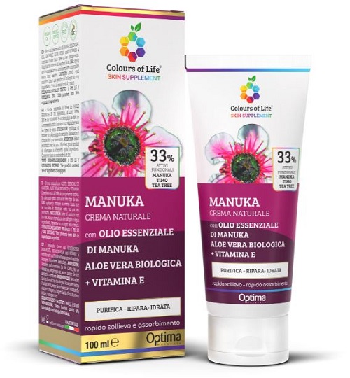 COLOURS OF LIFE SKIN SUPPLEMENT MANUKA CREMA 100 ML - Farmadillo