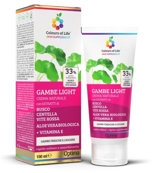 COLOURS OF LIFE SKIN SUPPLEMENT GAMBE LIGHT CREMA 100 ML - Farmadillo