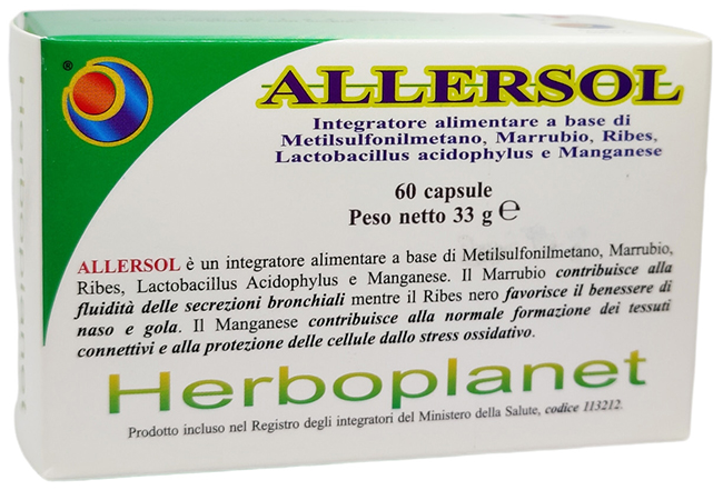 ALLERSOL 60 CAPSULE - Farmadillo