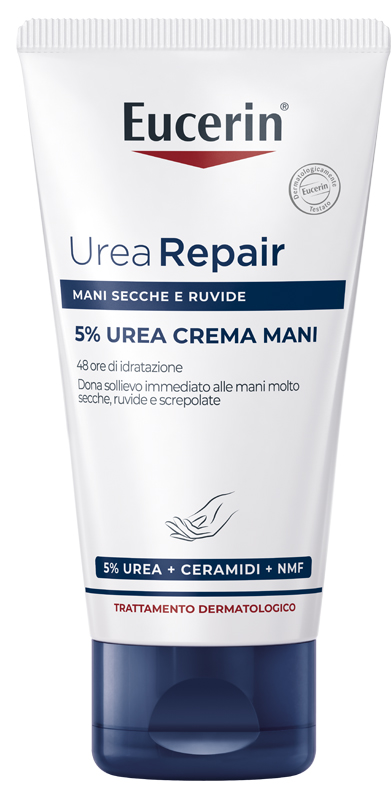 EUCERIN UREAREPAIR CREMA MANI 5% 75 ML - Farmadillo