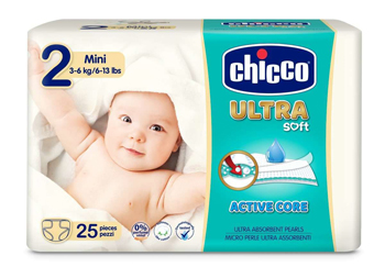 CHICCO PANNOLINO ULTRA CHICCHO MINI 25 X 10 - Farmadillo