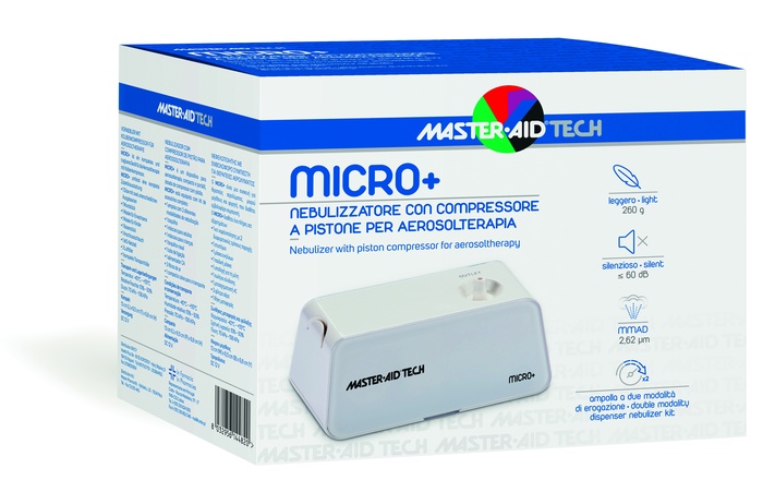 NEBULIZZATORE PISTONE MASTER-AID TECH MICRO+ - Farmadillo