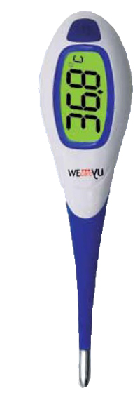 TERMOMETRO FLEX DISPLAY COLORE WECAREYU FEVER FAST 1 PEZZO - Farmadillo