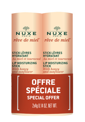 NUXE REVE DE MIEL DUO STICK LABBRA IDRATANTE 2X4 G - Farmadillo