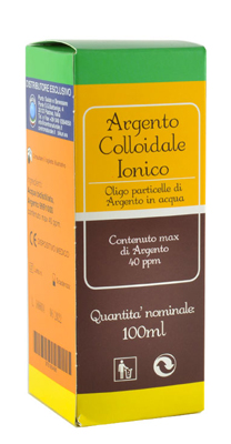 ARGENTO COLLOIDALE IONICO 40PPM CERTIFICATO SPRAY CON CONTAGOCCE 100 ML - Farmadillo