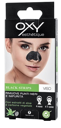 OXY BLACK STRIPS 8 PEZZI - Farmadillo