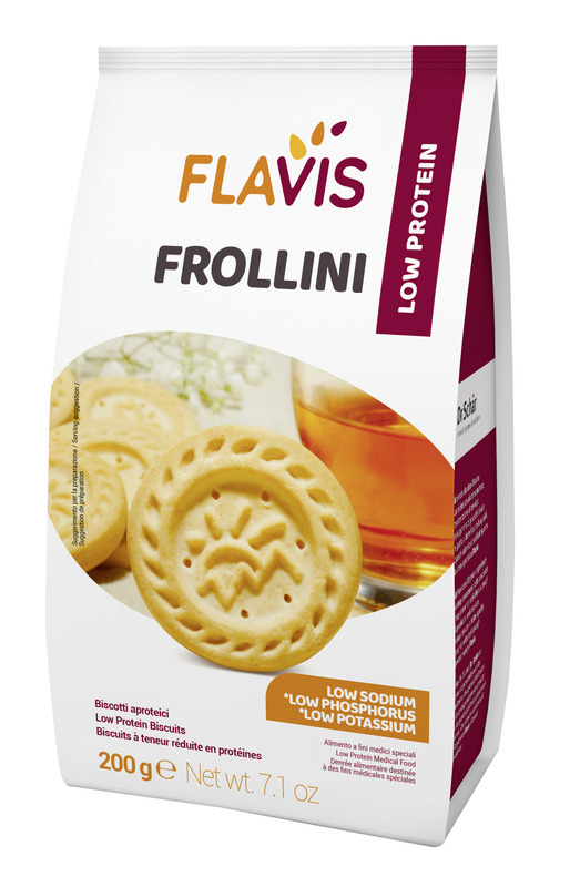 FLAVIS FROLLINI BISCOTTI APROTEICI 200 G - Farmadillo