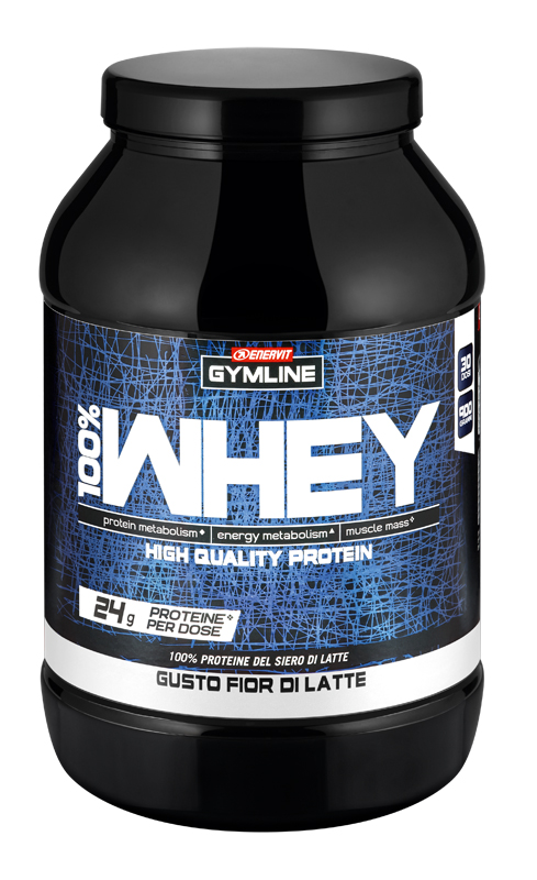 GYMLINE 100% WHEY CONCENTRATE LATTE 900 G - Farmadillo