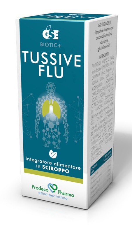 GSE TUSSIVE FLU 120 ML - Farmadillo