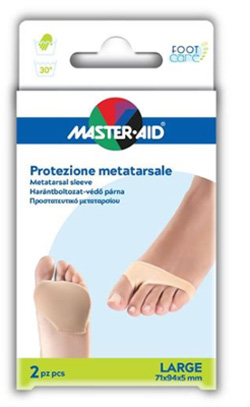 PROTEZIONE IN GEL E TESSUTO MASTER-AID FOOTCARE PER METATARSO LARGE 2 PEZZI G3 - Farmadillo