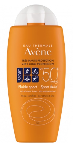 EAU THERMALE AVENE SOLARE FLUIDO SPORT SPF 50+ 100 ML - Farmadillo