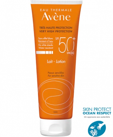 EAU THERMALE AVENE SOLARE LATTE SPF50+ 250 ML NUOVA FORMULA - Farmadillo
