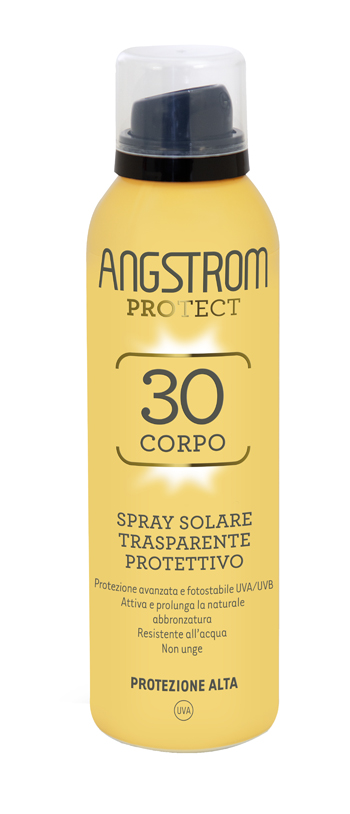 ANGSTROM PROTECT 30 CORPO SPRAY SOLARE TRASPARENTE 150 ML - Farmadillo