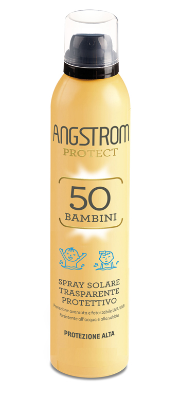 ANGSTROM PROTECT 50 BAMBINI SPRAY SOLARE TRASPARENTE 250 ML - Farmadillo