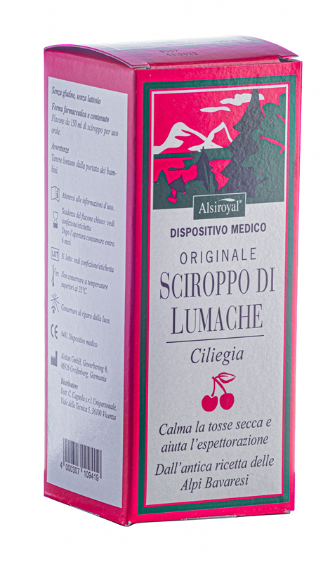 SCIROPPO DI LUMACHE CILIEGIA DM 150 ML - Farmadillo