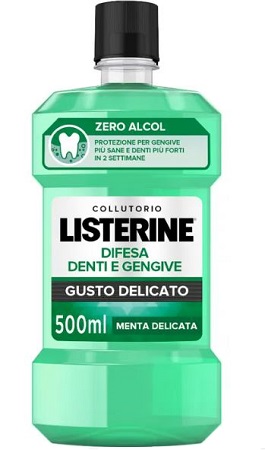 LISTERINE DENTI & GENGIVE DELICATO 500 ML - Farmadillo