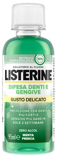 LISTERINE DENTI & GENGIVE DELICATO 95 ML - Farmadillo