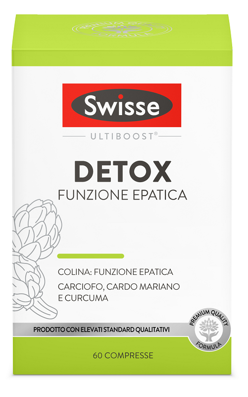 SWISSE DETOX FUNZIONE EPATICA 60 COMPRESSE DA 1085 MG - Farmadillo