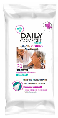 DAILY COMFORT SENIOR PANNI IGIENE CORPO 24 PEZZI - Farmadillo